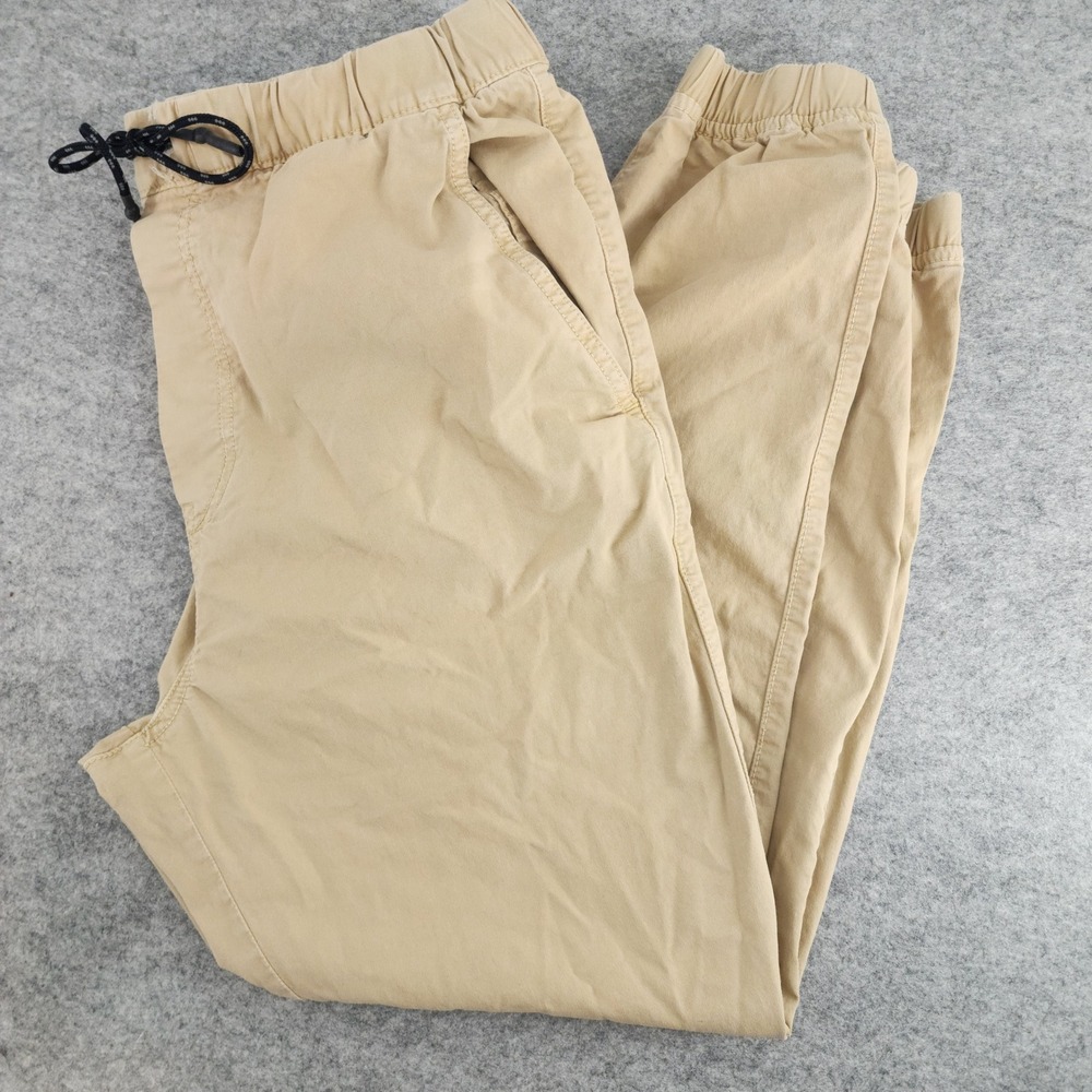 American Eagle Medium | Ne(x)t Level Flex Jogger Pants Mens Khaki Tan Stretch
